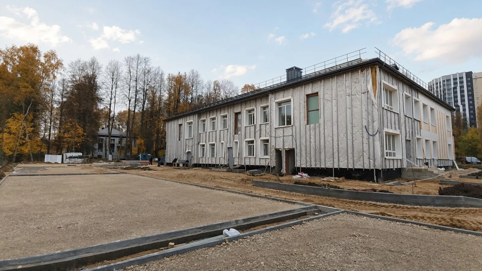 В Наро-Фоминске на 70% завершили капремонт детского сада при средней школе № 7