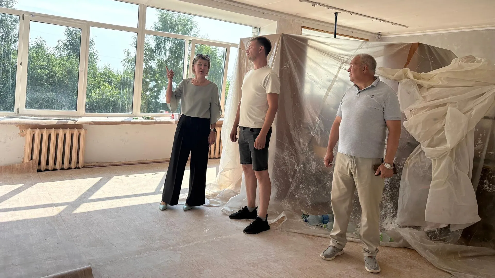 Новая крыша, свежие стены и уютные кабинеты: школа в поселке Северный преображается к новому учебному году