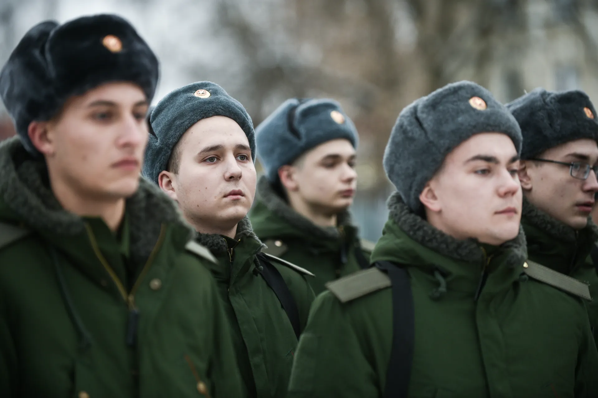 первый день подмосковных призывников