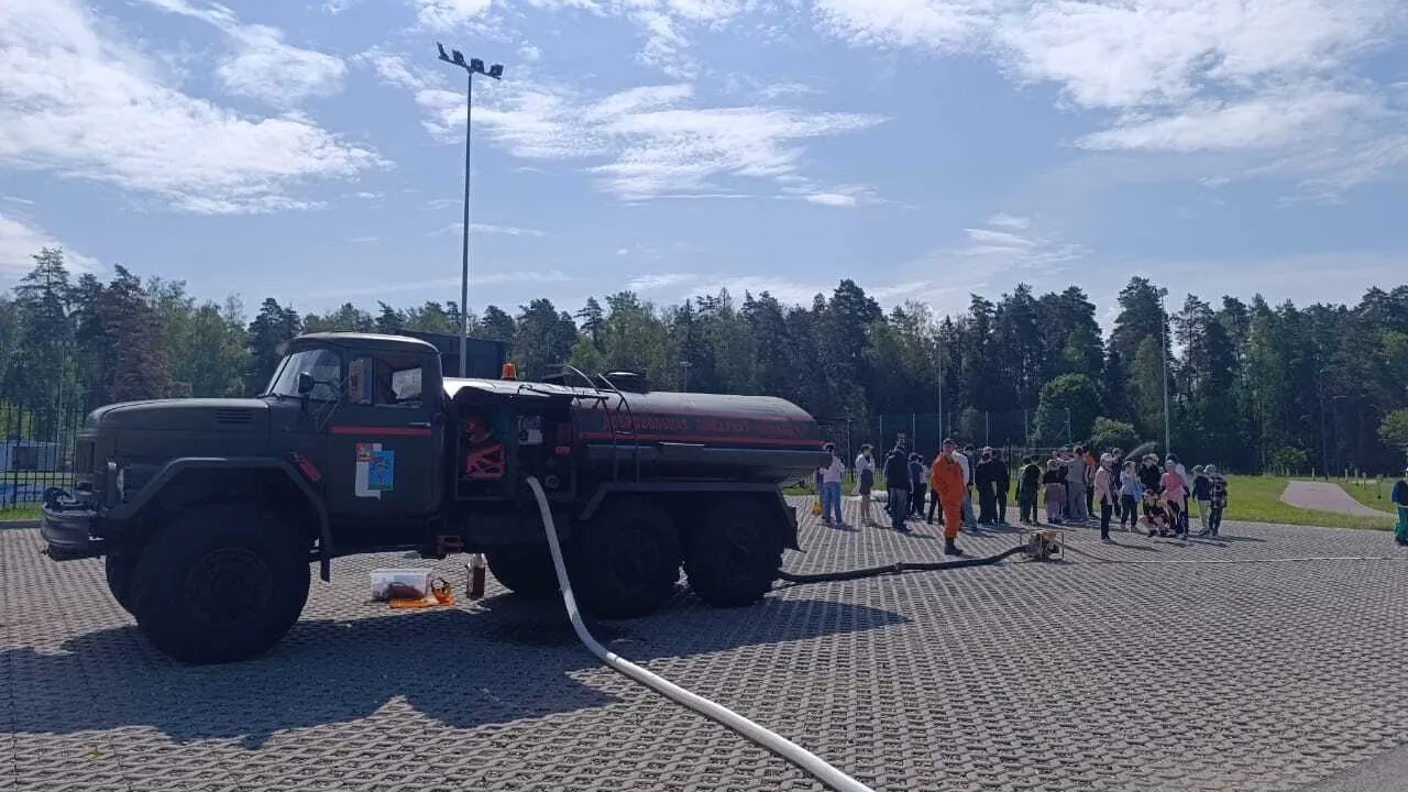 Боевая пожарная машина. Фото: МАУДО СШ «Черноголовка»