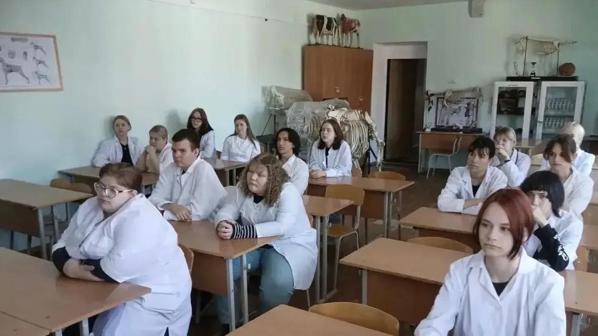 В Сергиево-Посадском колледже состоялась встреча студентов со специалистами ветстанции