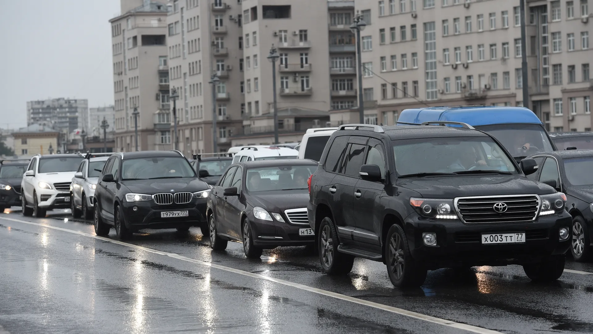 Пробки в Москве