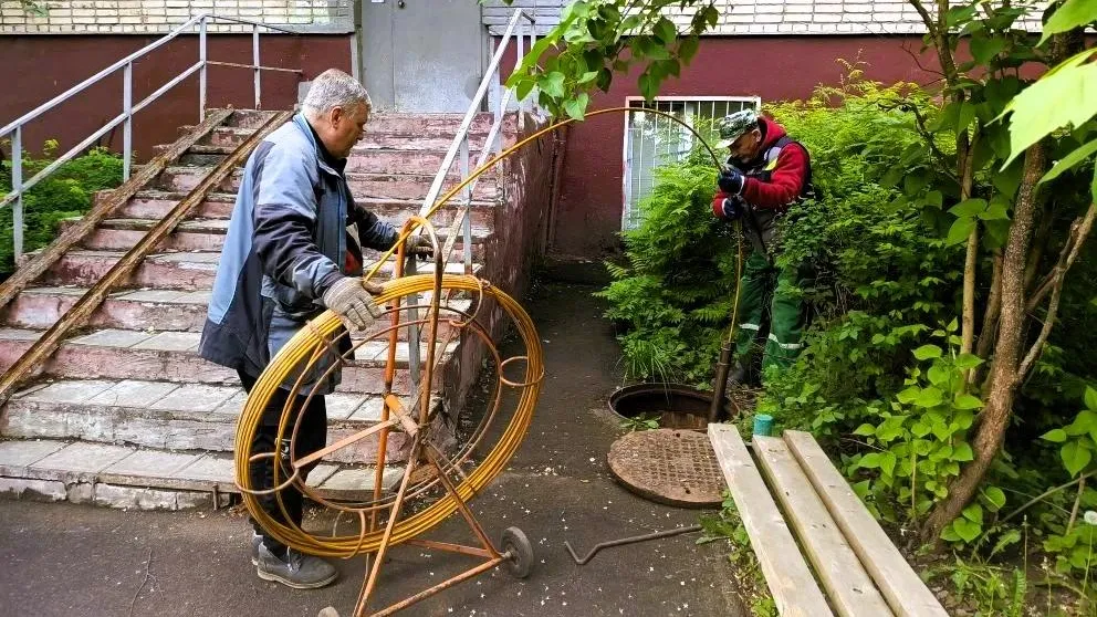 «Водоканал» Королева промыл 14 участков канализационных сетей в мае
