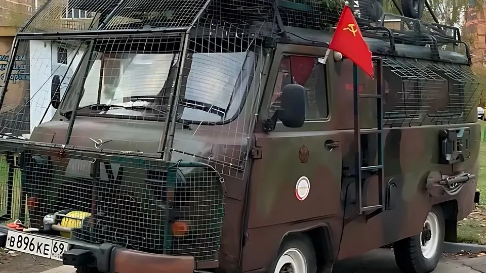 Автомобиль разведки «Кузнечик».&nbsp;Фото: личный архив Валерия Сайгакова
