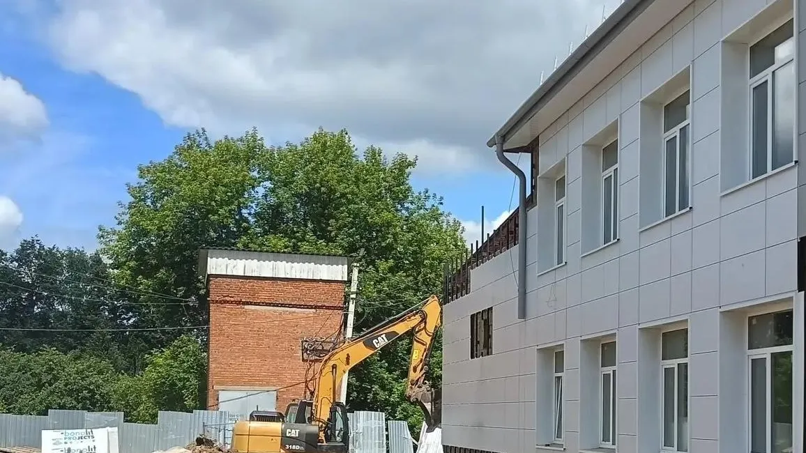 В Солнечногорске в ходе капремонта Радумльского лицея–интерната стартовало благоустройство