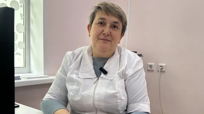 Врач за работой