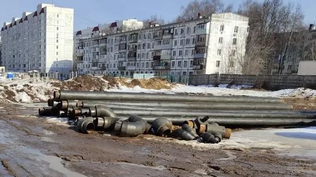 На стройплощадке седьмой школы в Долгопрудном стартовал вынос газовых сетей