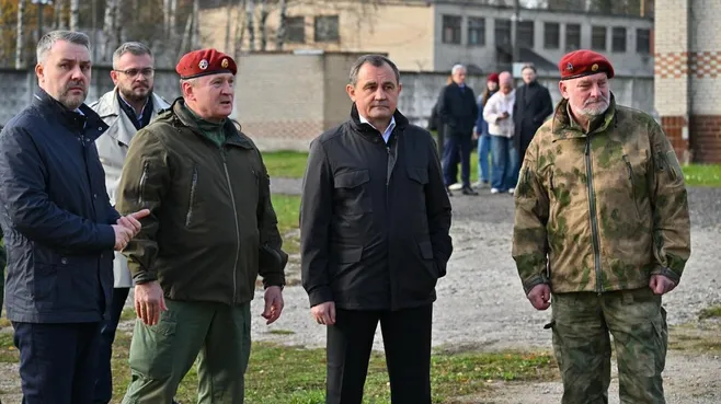 Игорь Брынцалов проверил работу пункта отбора на военную службу по контракту в Балашихе