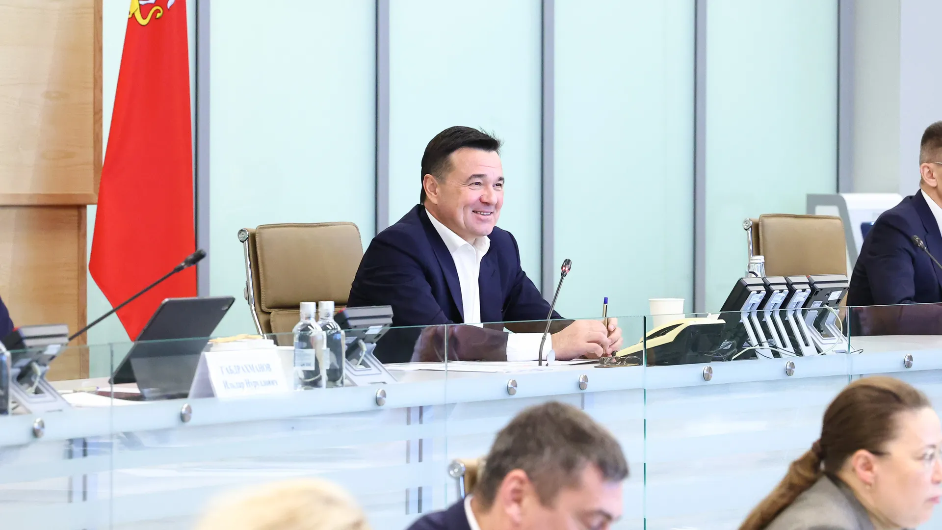 Еженедельное совещание Губернатора Подмосковья с областным правительством и главами муниципалитетов
